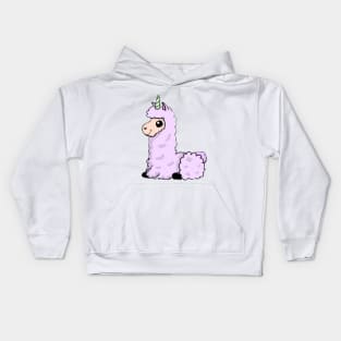 GhostlyAlpacaa- No words Kids Hoodie